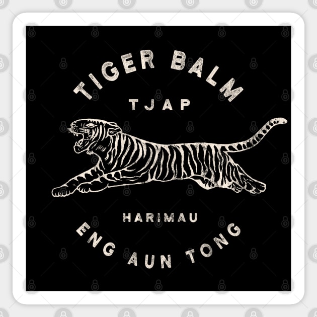 Tiger Balm by Buck Tee Sticker by Buck Tee